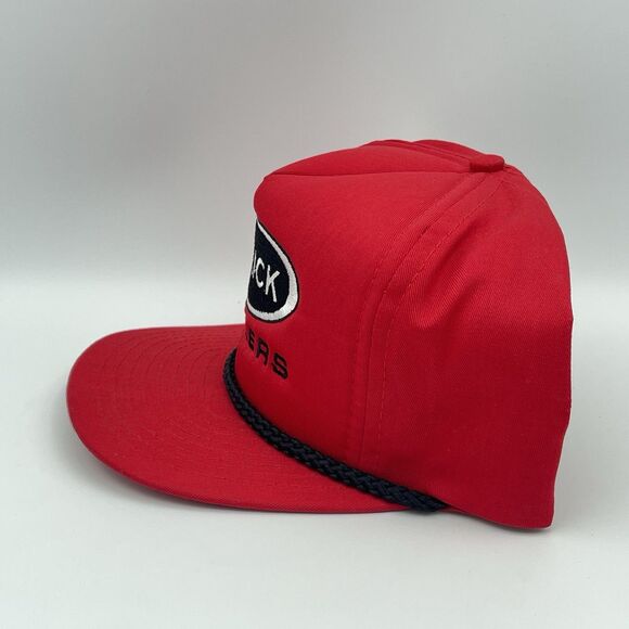 Vintage Strick Trailers Snapback Trucker Hat Cap Rare  Indiana - Picture 5 of 14